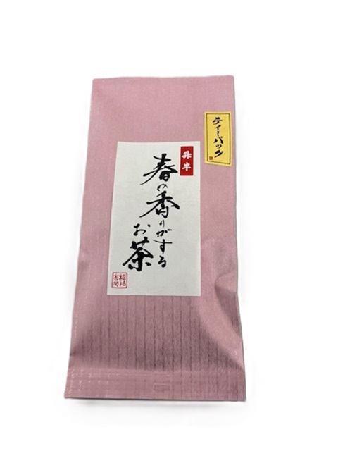 春の香りがするお茶ティーバッグ