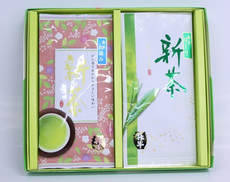 新茶詰合せ(はしり新茶90g・初摘み新茶84g)