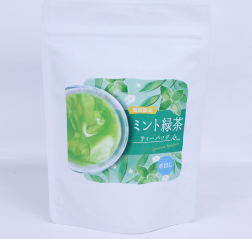 ミント緑茶ティーバッグ